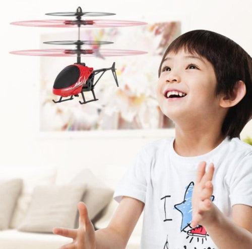 Flying RC Helicopter
